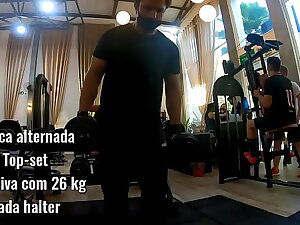 Treino de Braço que faz crescer! (Bíceps e Tríceps Desafio ao final)